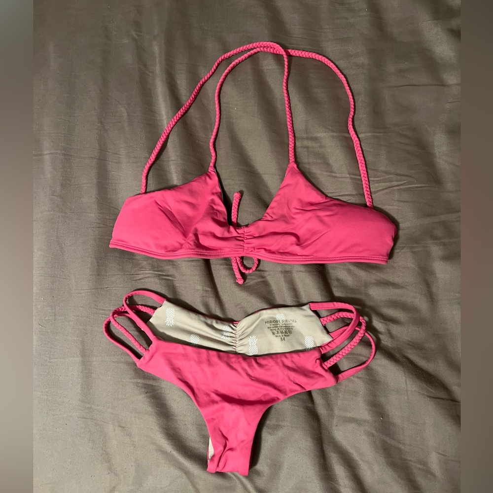 Midori pink bathing suit